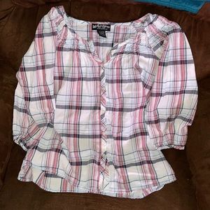 Womens Medium button down shirt